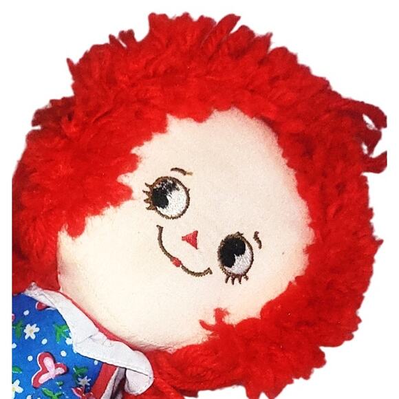 9 1/2" Vintage Crawling Baby Raggedy Ann By Johnny Gruelle For Applause EUC#1248 - Picture 3 of 11